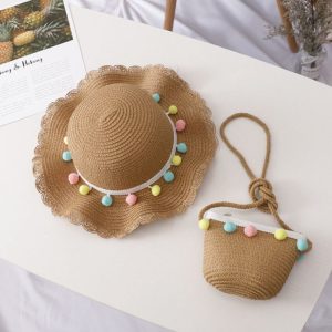 Sac mariage en paille