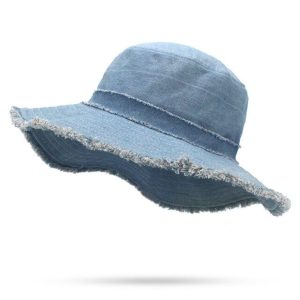 chapeau jean style rétro